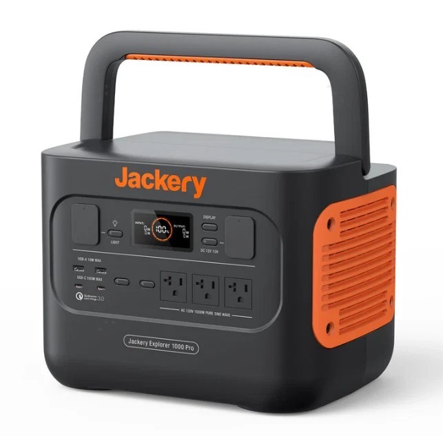Jackery Refurbished Explorer 1000 Pro Portable Power Station,1000Wh Battery