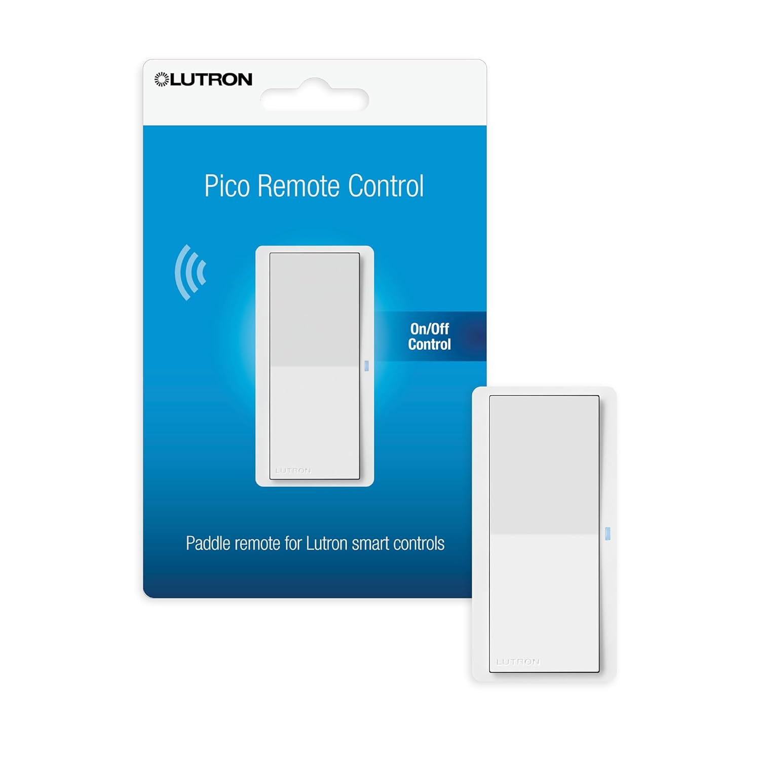 Paddle Pico Remote for Caseta Smart Dimmers/Switches, On/Off Control, for Tab…
