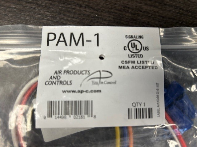 AIR PRODUCTS AND CONTROLS PAM-1