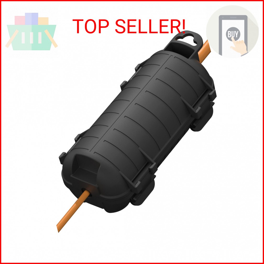 Extension Cord Cover Outdoor, Cord Connector Protector IP54 Water-Resistant, Ind