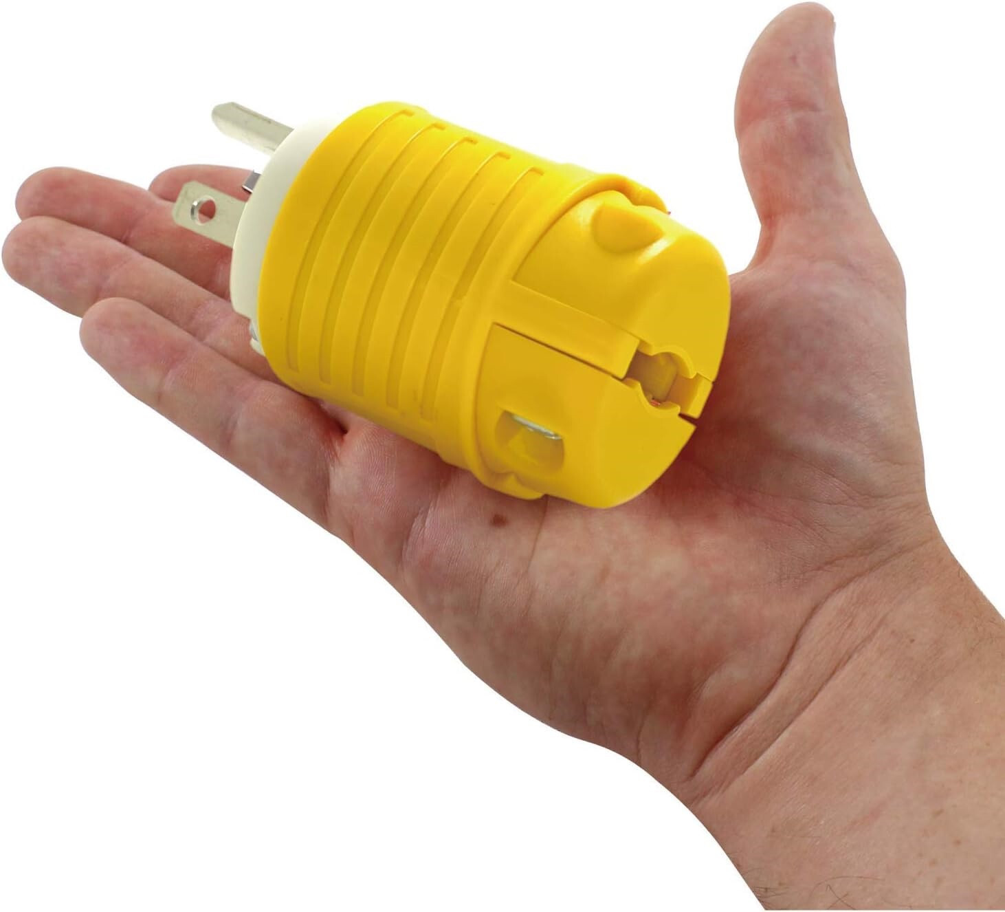 15Amp 125V Extension Cord Ends Male Female 5-15P/R Plug & Connector 3-Prong ETL
