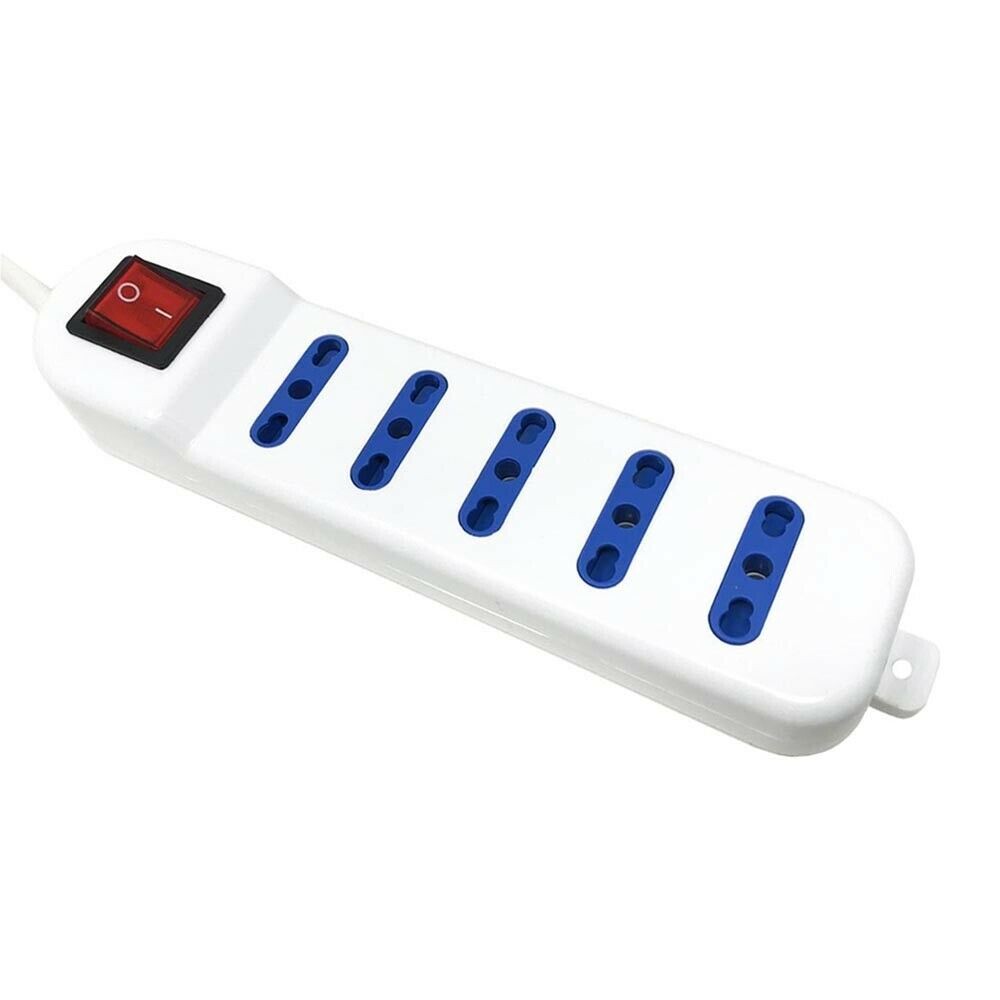 ELECTRIC 5 SEATER SOCKET SWITCH ON OFF SHOE SLIPPER PLUG