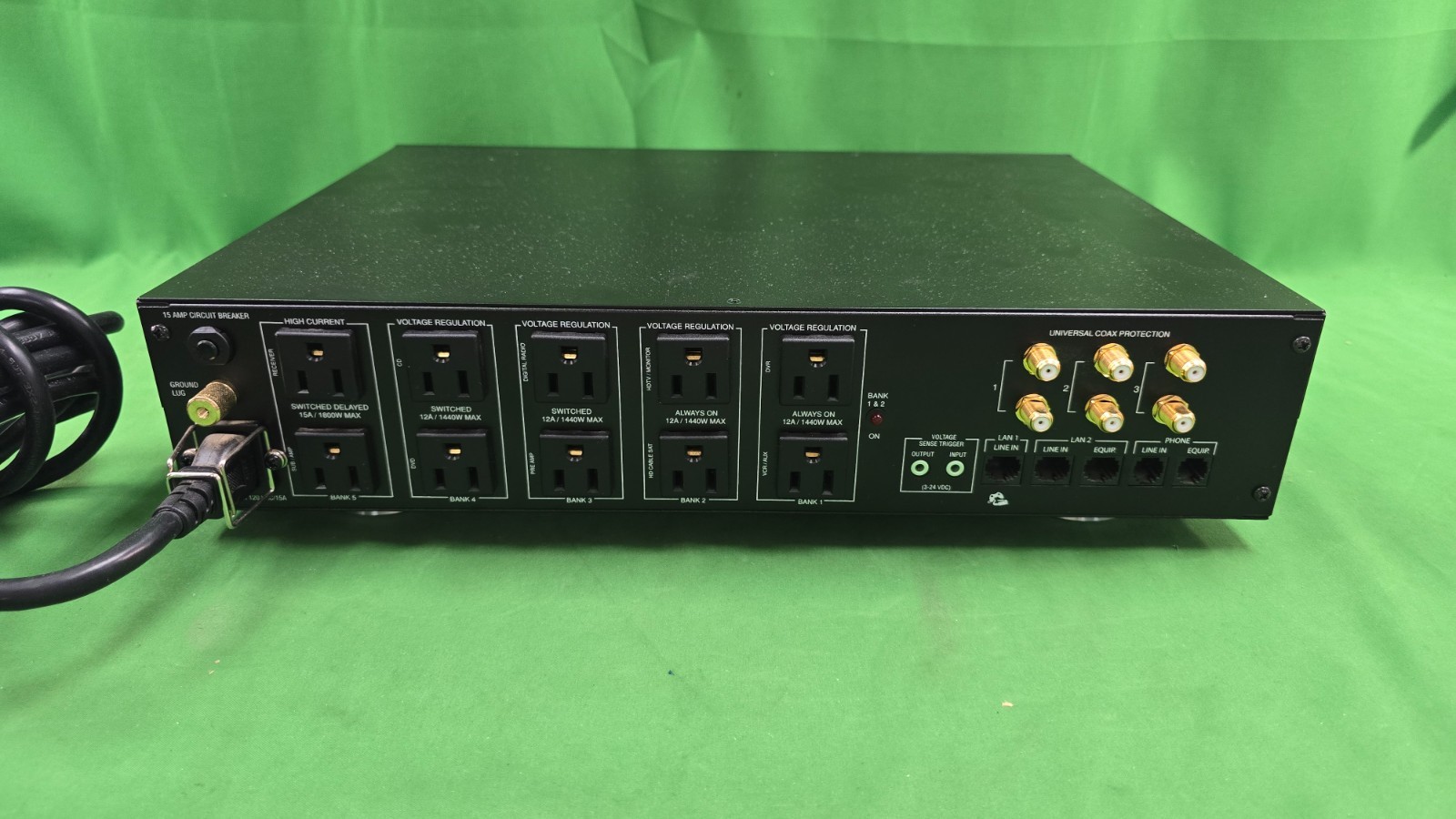Panamax M5400-PM 11 Outlet Home Theater Power Conditioner TESTED (E20)