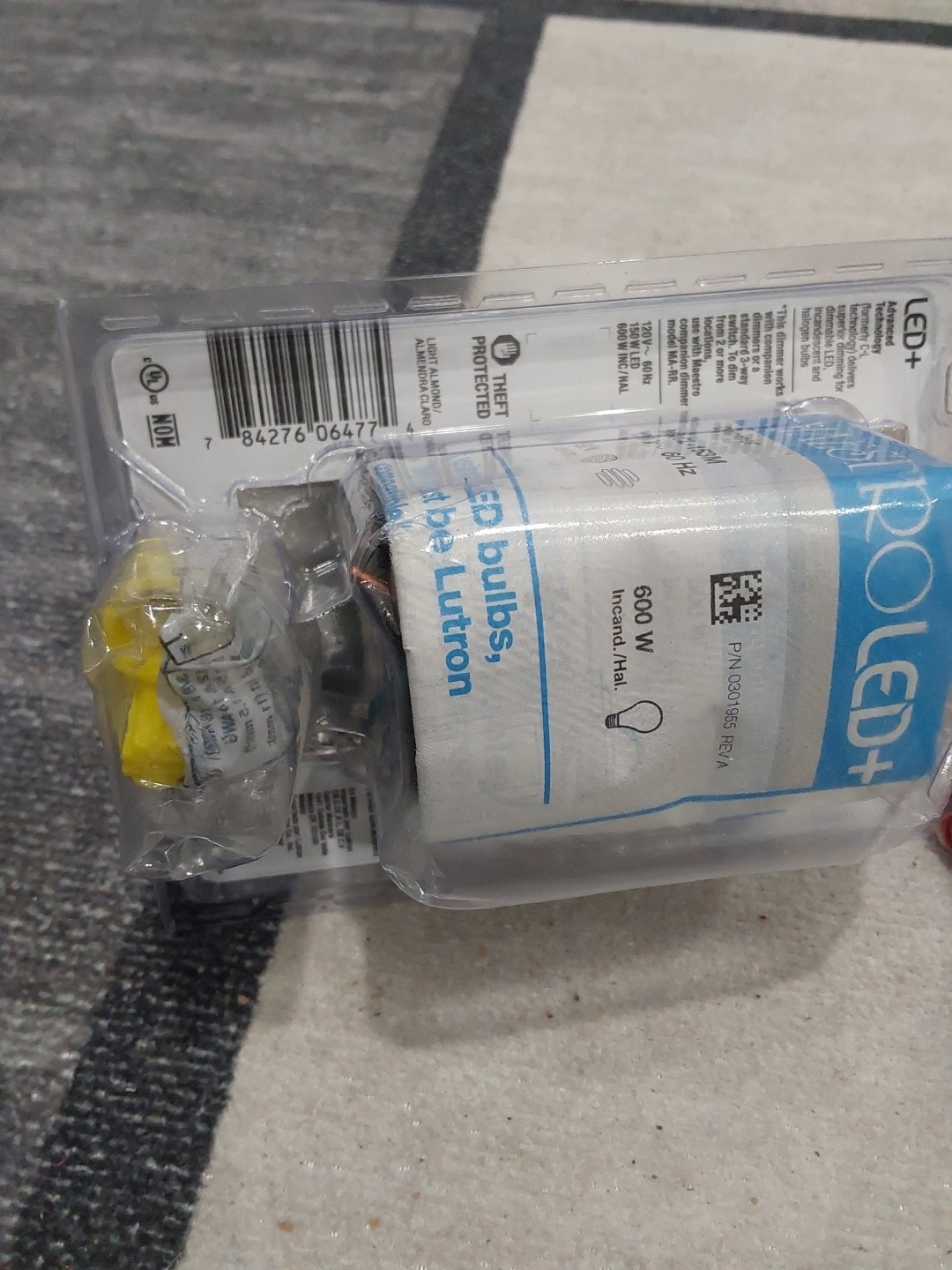 Lutron MACL-153MLH-LA Maestro Multi Location Dimmer – Light Almond ~New I6