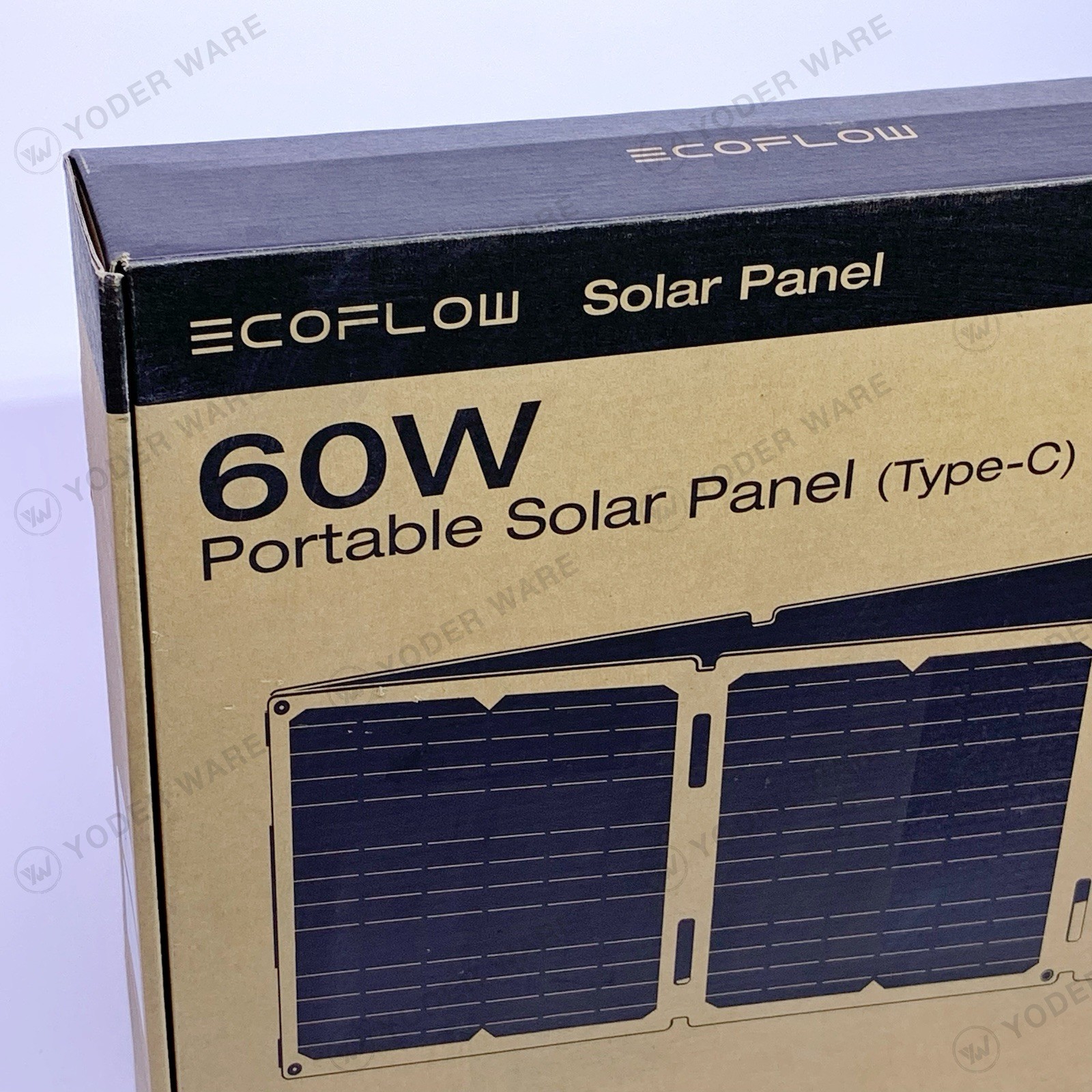EcoFlow 60W Portable Solar Panel Type-c EFSOLAR60-TYPE-C Foldable Brand NEW