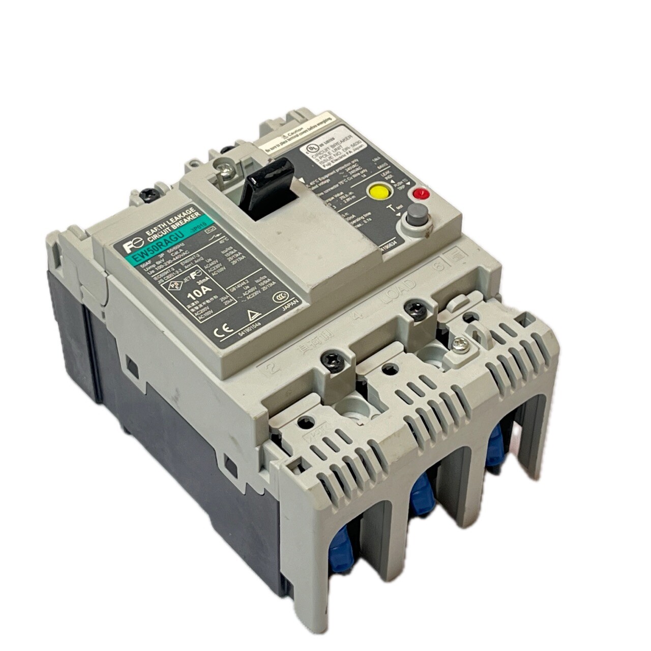 Fuji Electric EW50RAGU-3P010 Circuit Breaker