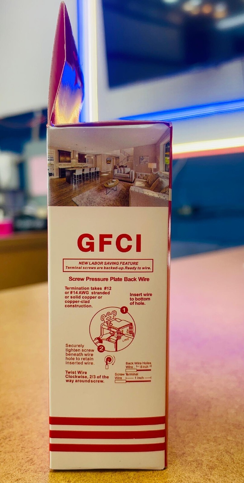 (30 PCS) 20A GFCI GFI outlet Tamper Resistant /weather Resistant/UL/Led/TR WR