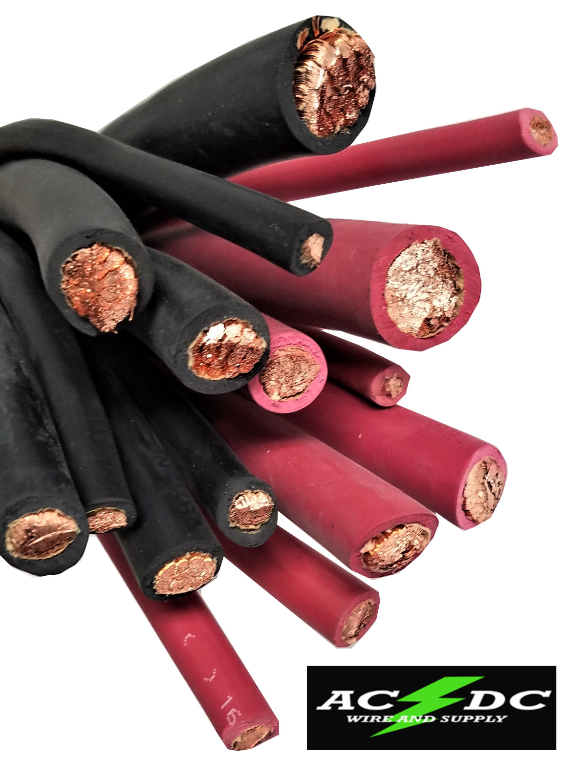 4/0 AWG RED BRAIDED Copper Battery Cable Power Wire Car, Inverter, RV