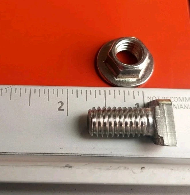UNIRAC L-Foot stainless steel T-BOLT 3/8 X 3/4, SS, 200 pieces, M35270 solar