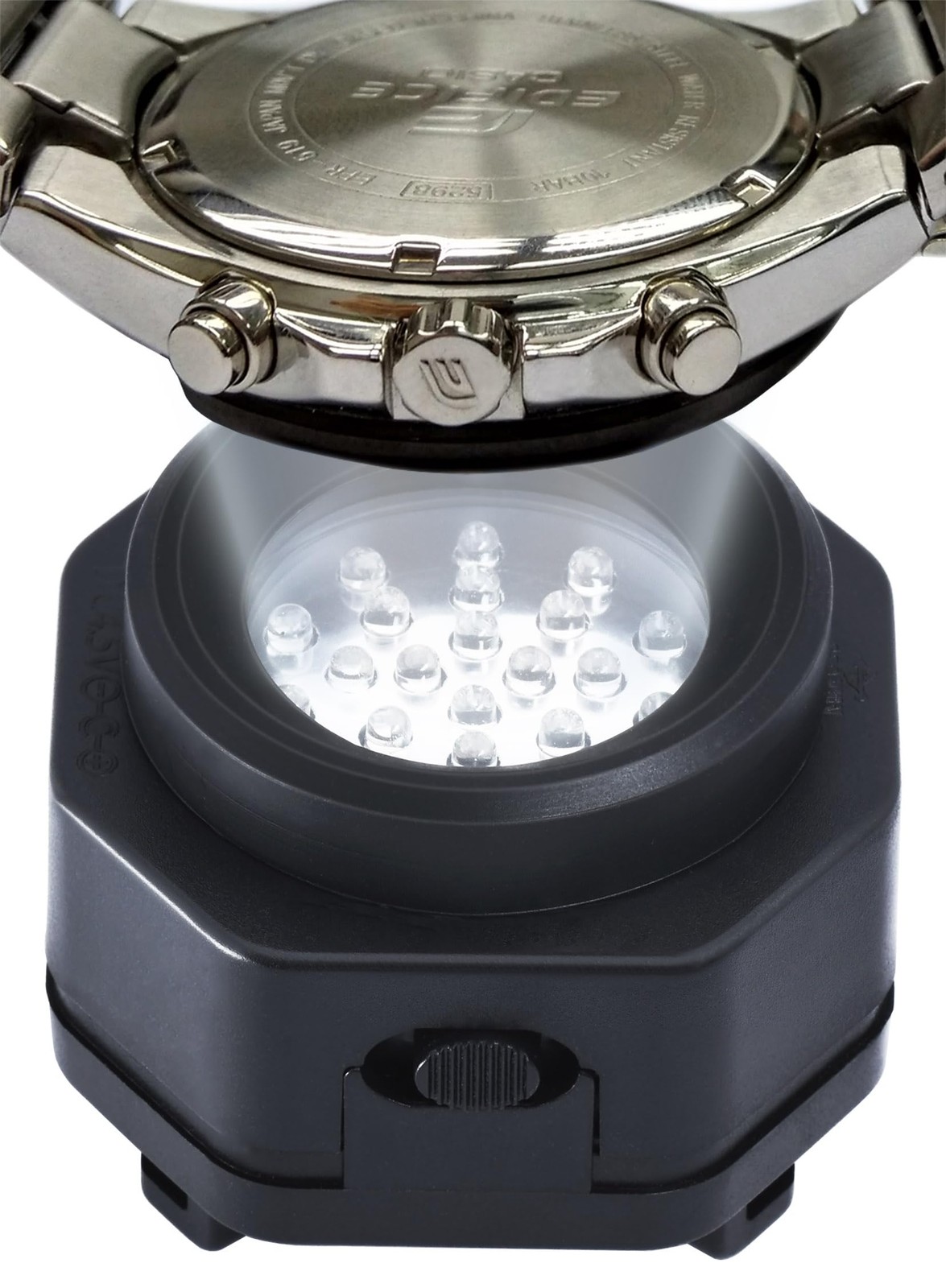 CoolFire – UV Free Solar Watch Fast Charger for All Eco dark gray