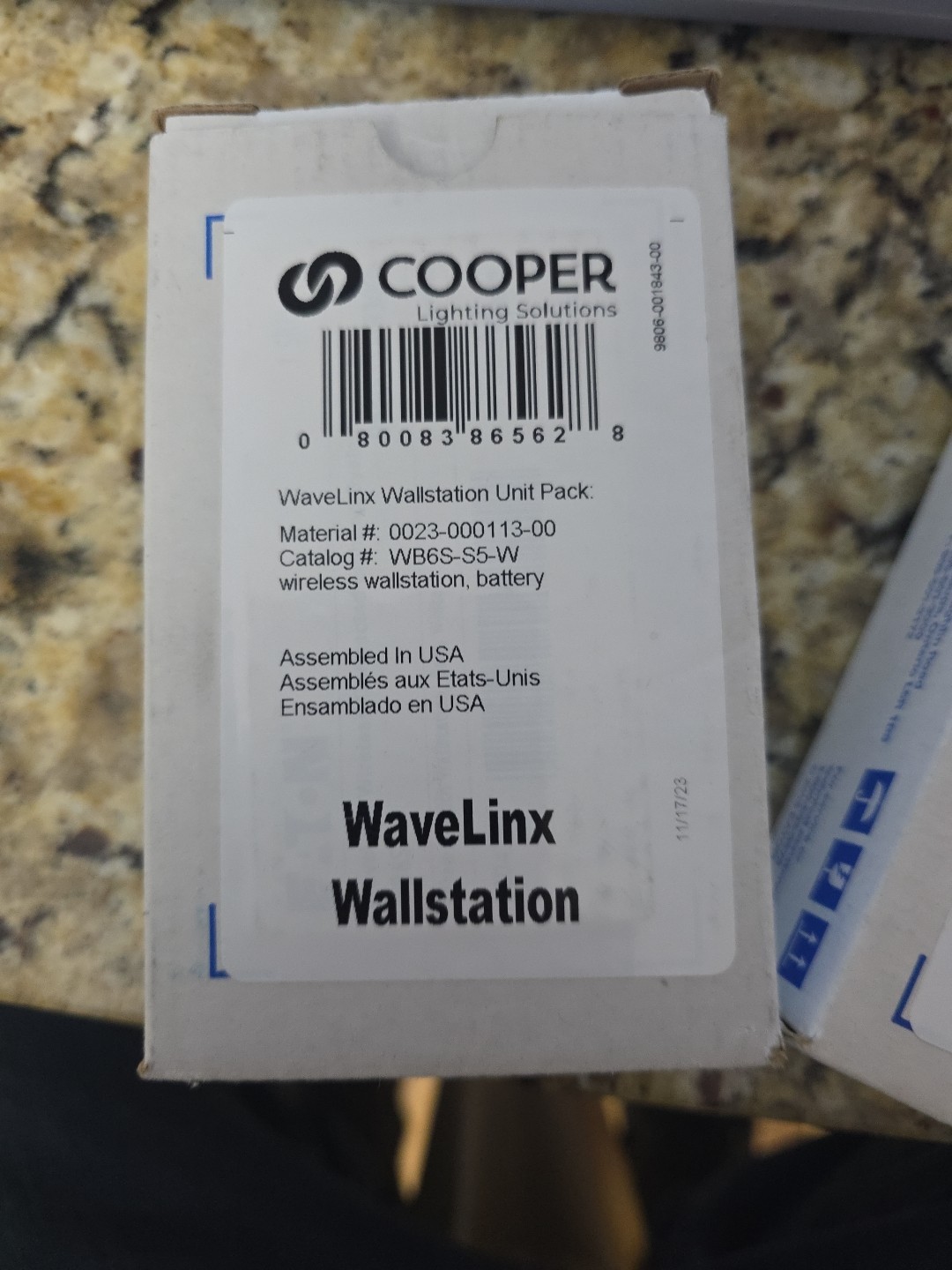 Cooper WaveLinx Wallstation – WB6S-S5-W