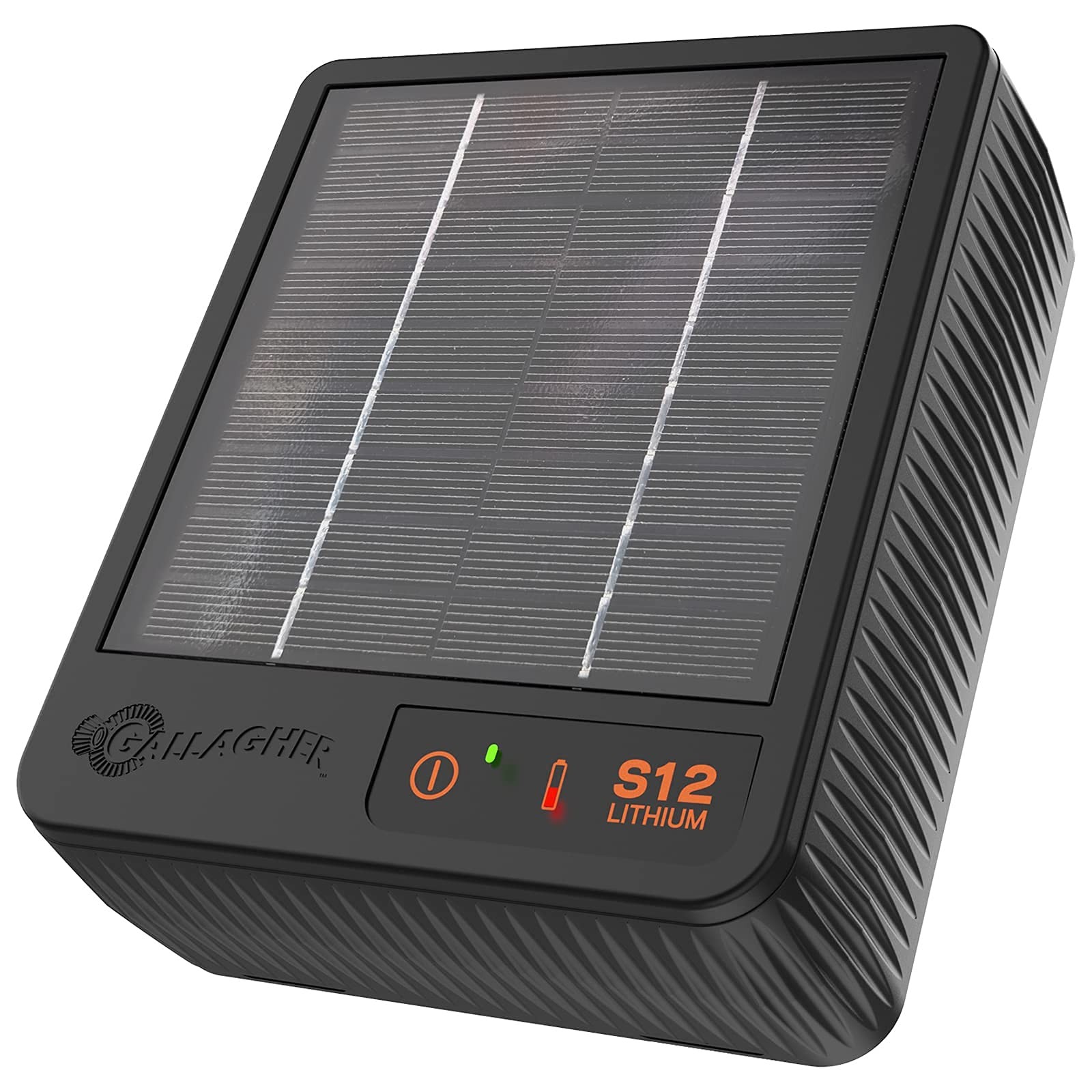 Gallagher S12 Solar Electric Fence Charger | Powers Up to 4 Miles / 18 1