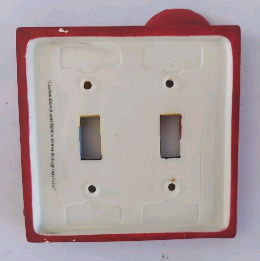 Double Switch Wall Plate 60’s Diner Decor “Happy Days”