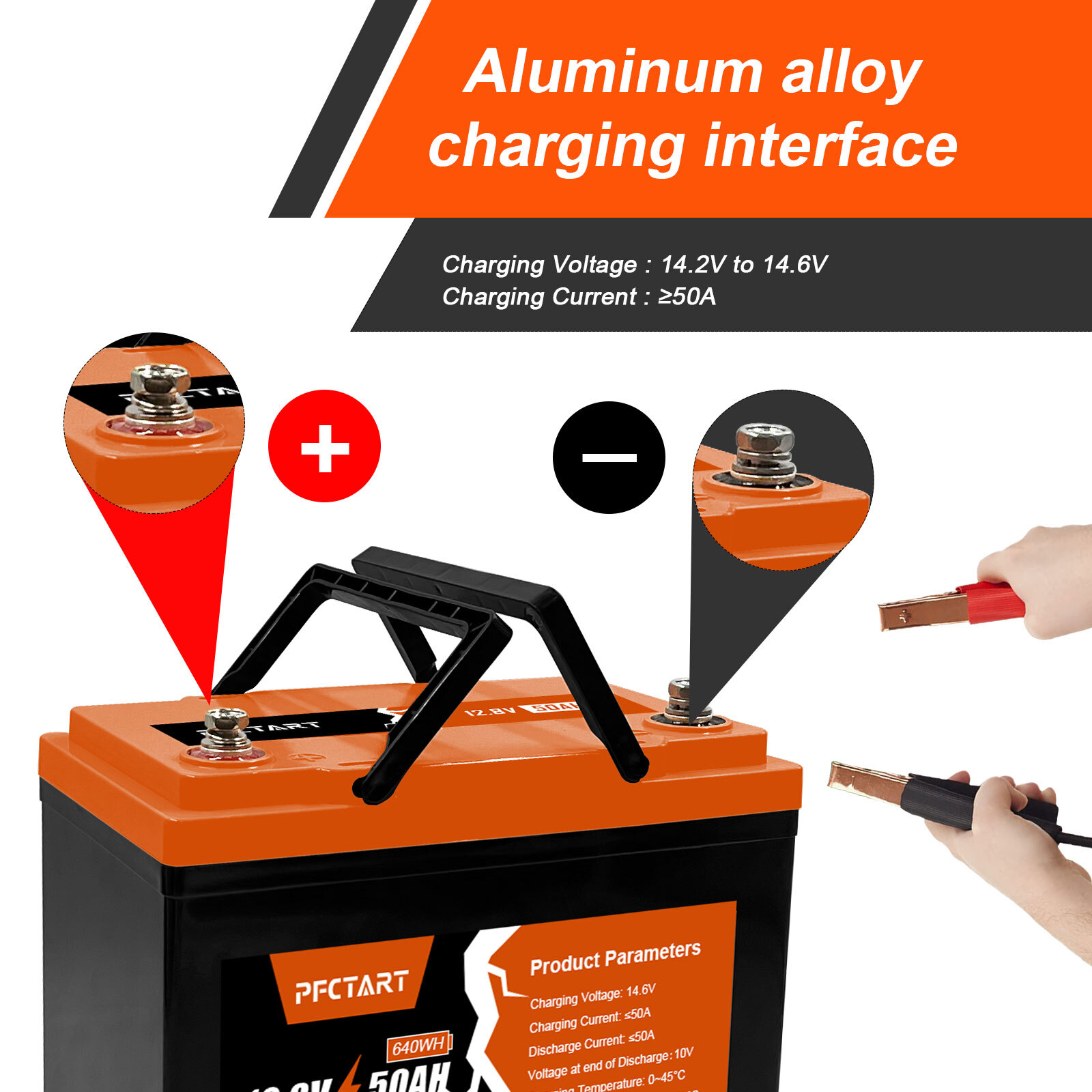 LiFePO4 Deep Cycle Lithium Battery for RV Marine Off-Grid Solar System 30Ah 50Ah