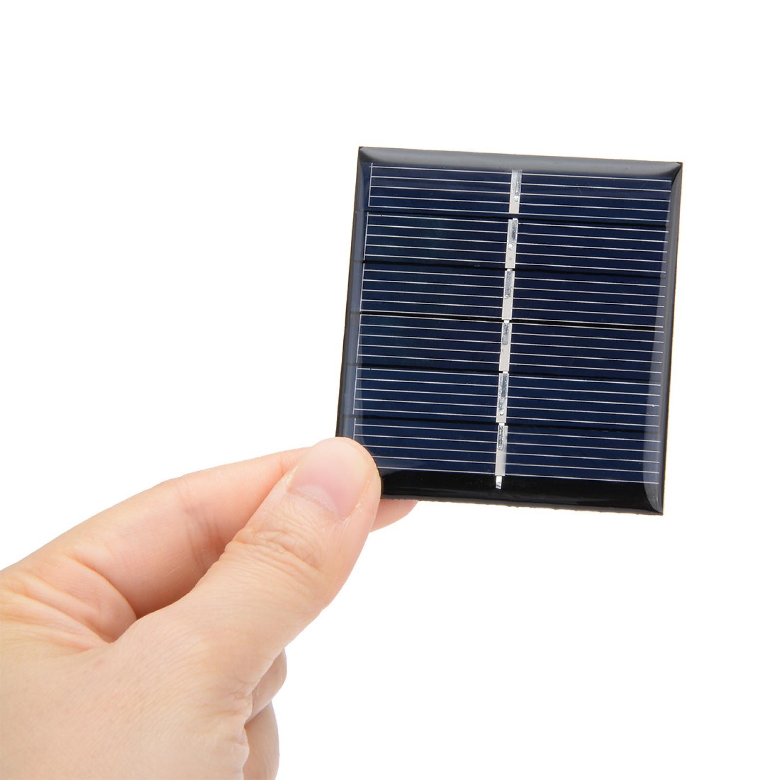 5Pcs 3V 110mA Poly Mini Solar Panel Module DIY for Phone Toys Charger 60mmx55mm