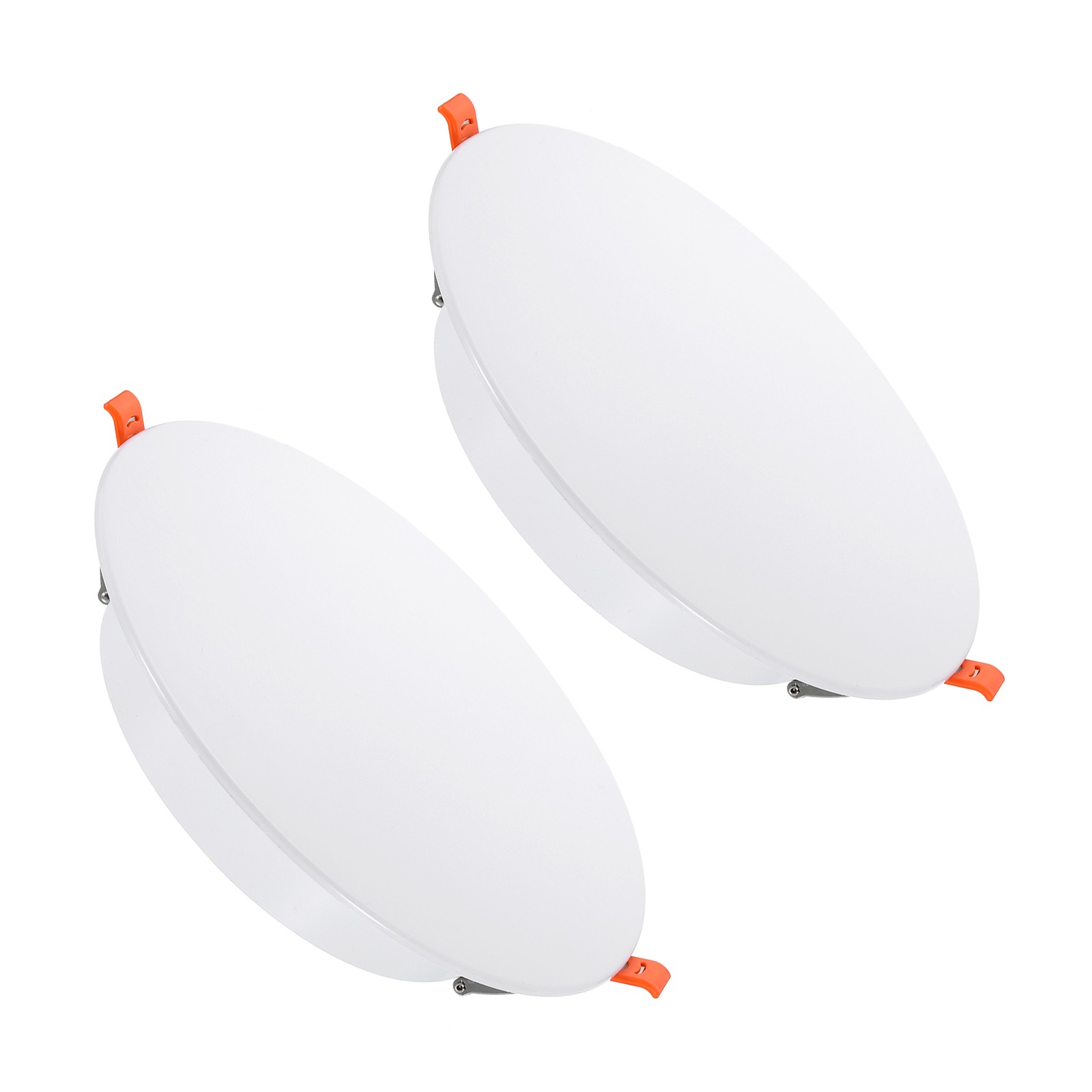 2Pack 9″ Spring Ceiling Cover Plate Suitable for 7-8.7 ” Round Hole, White