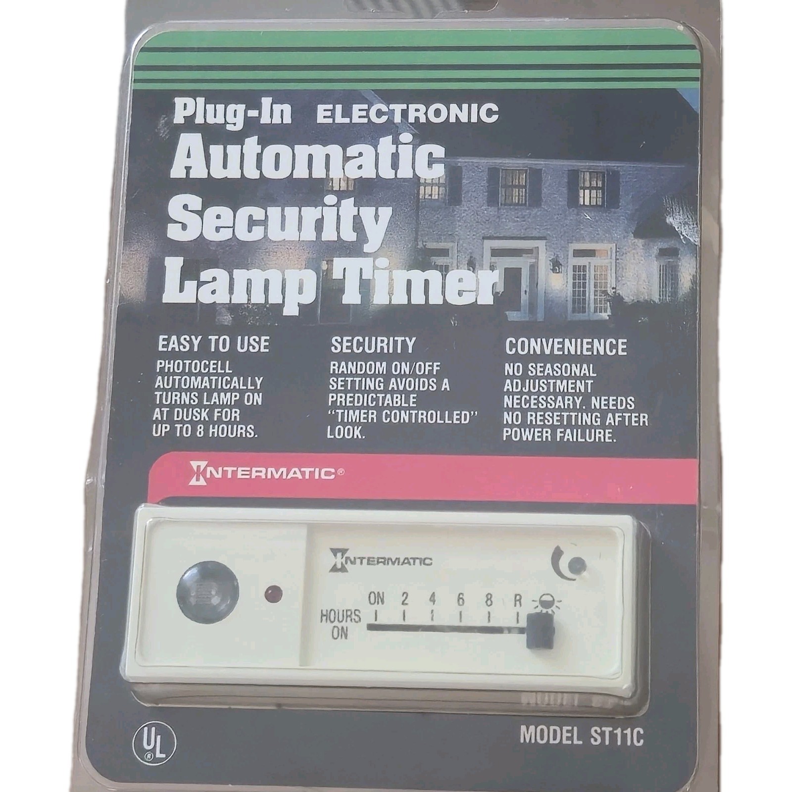 VTG Intermatic ST11C Electronic Lamp Timer 1988 NOS Factory Sealed New Old Stock