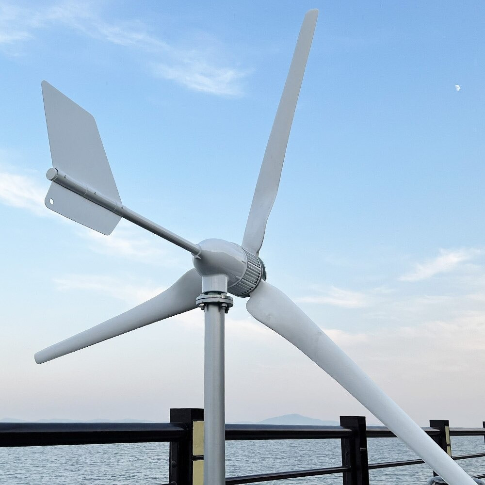 2000W 24V-48V Wind Turbine Windmill Wind Power Generator 2KW & MPPT Controller