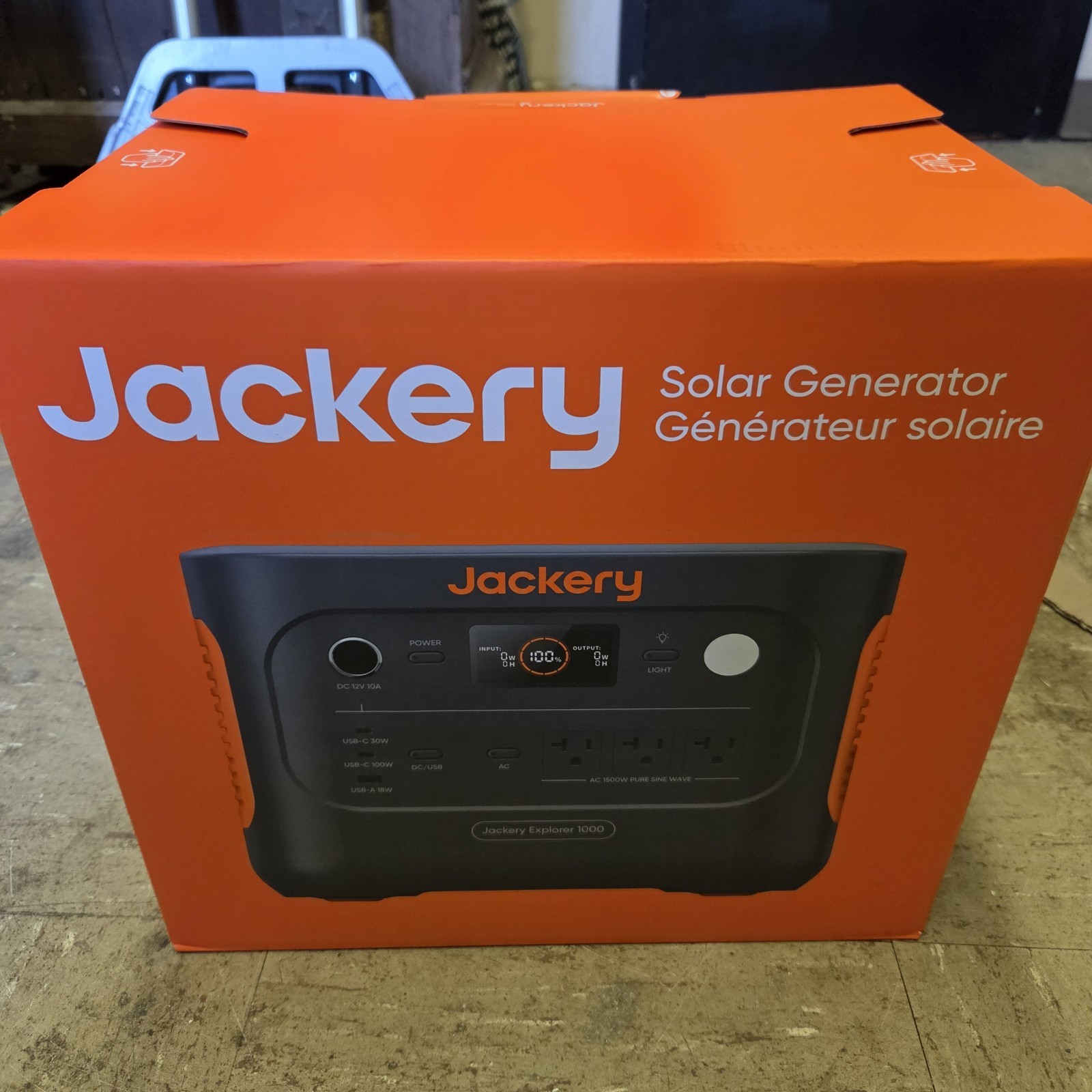 Jackery Explorer 1000 (JE-1000D)
