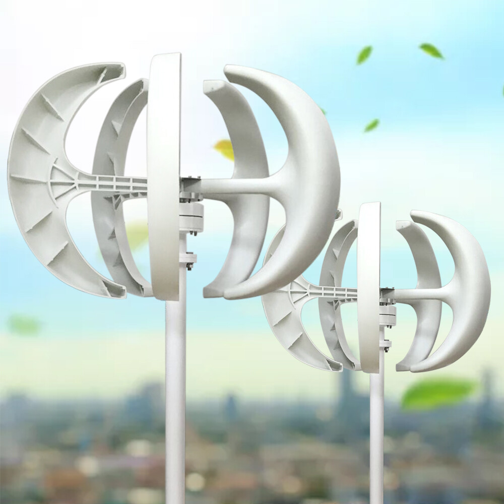 24V 600W 5-Blade Wind Turbine Generator 0.9m Nylon Blades for Home/Marine