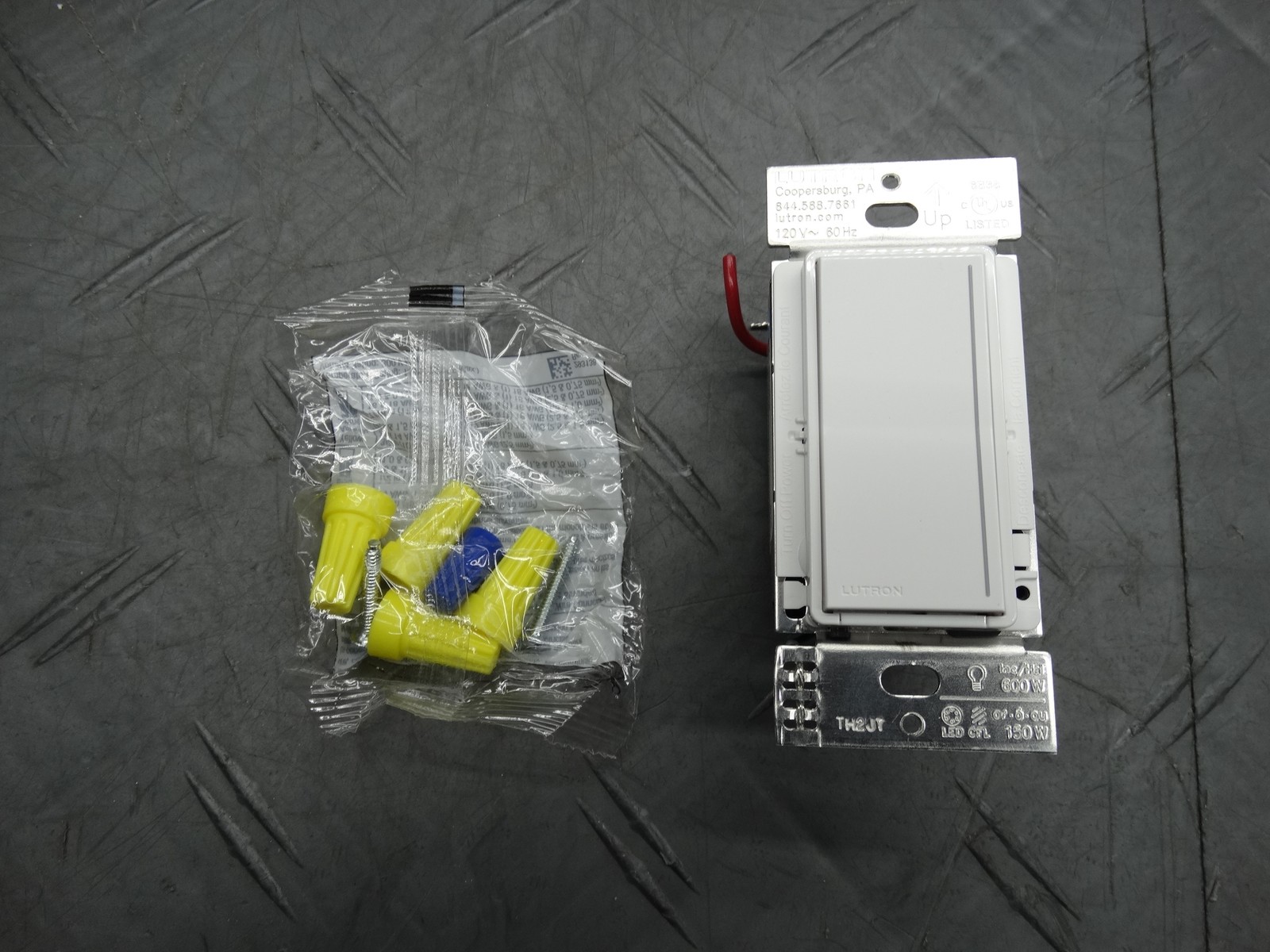 Lutron Sunnata LED+ Touch Dimmer – White (STCL-153MR-WH)