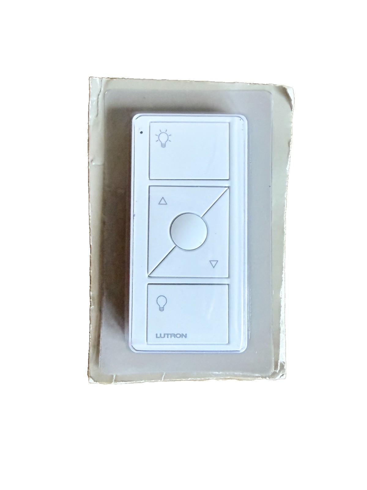 Lutron Pico Wireless Control Dimmer Remote Switch, White PJ2-3BRL-GWH-L01