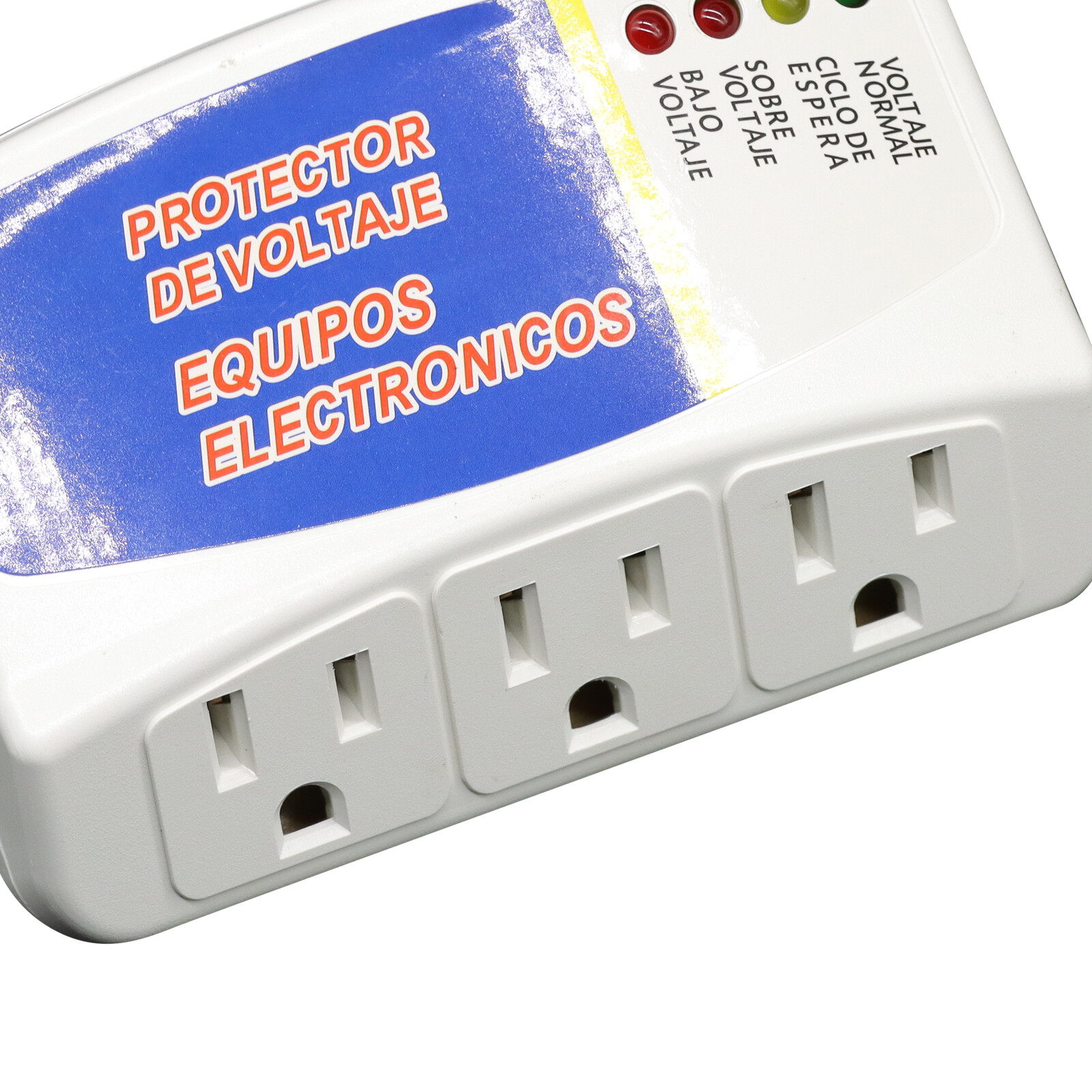 Protector de Voltaje 120v con perilla ajustable Para Dispositivos brownout