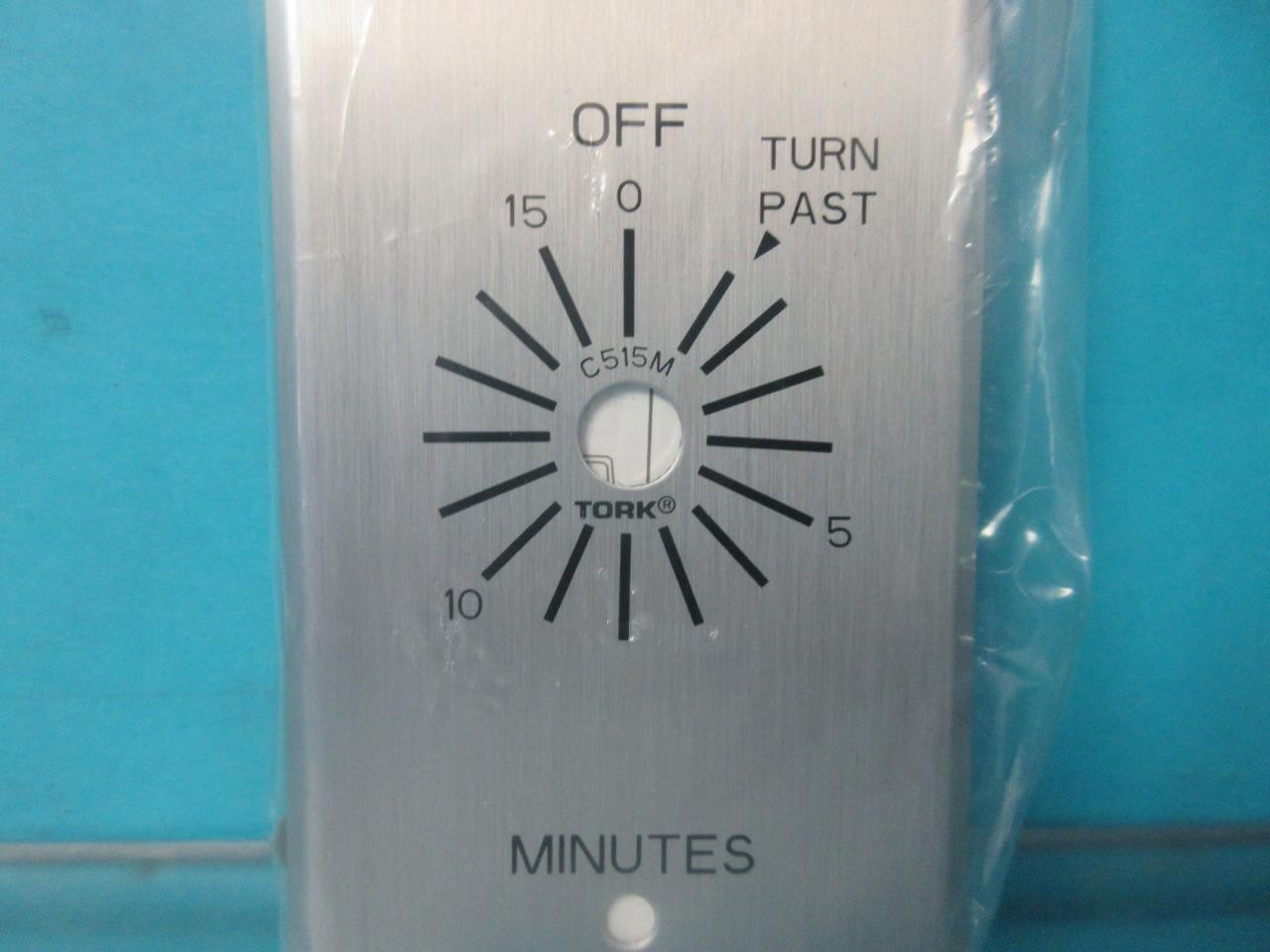 NSI TORK SPRING-WOUND AUTO OFF TIMER RANGE 0 TO 15 MIN C515M IN WALL INDOOR
