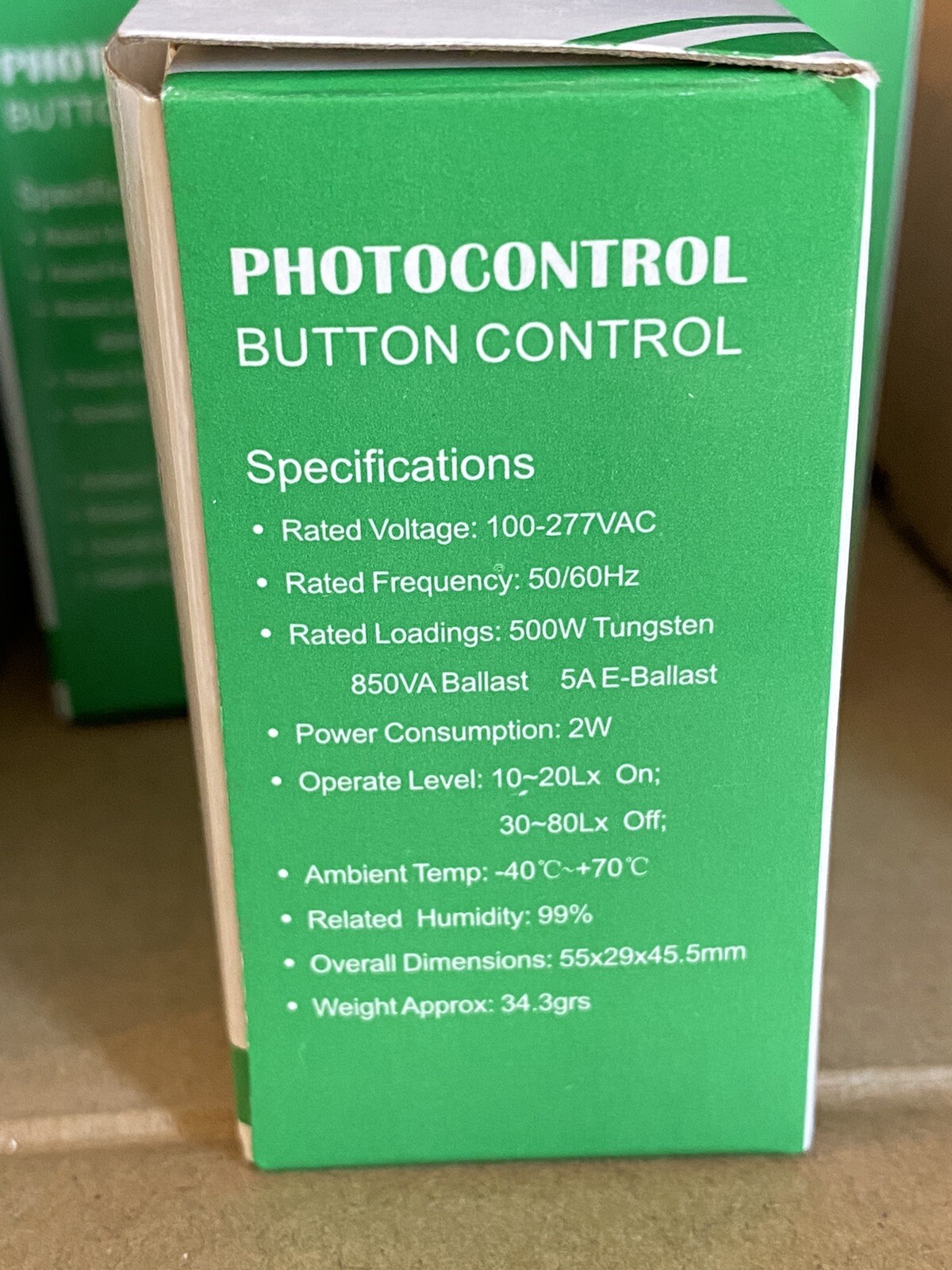 Bulk 11 PCs- SR-05 Model Photocell Electronic Switch