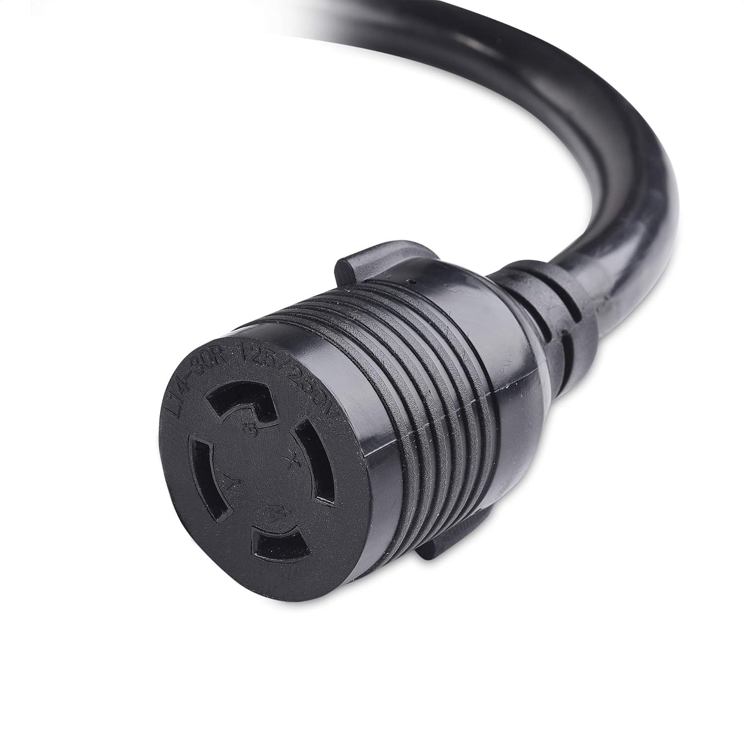4 Prong 30 to 50 AMP Adapter Generator RV Cord 1.5 Feet NEMA 14-50P to L14-30R