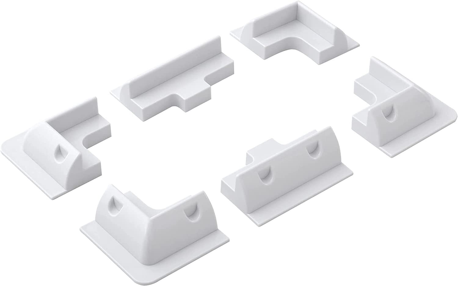 Spartan Power ABS Drill Free Solar Panel Mounting Bracket 6pcs White OR Black