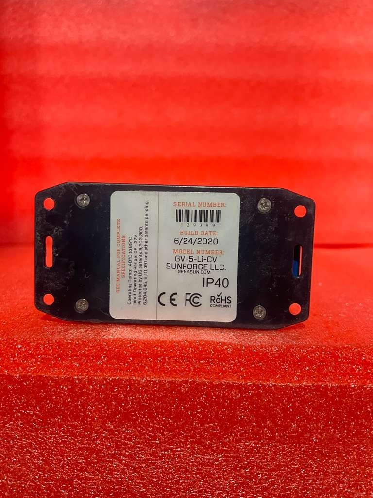 Genasun GV-5-Li-14.2V 5A MPPT Solar Charge Controller for LiFePO4 Batteries