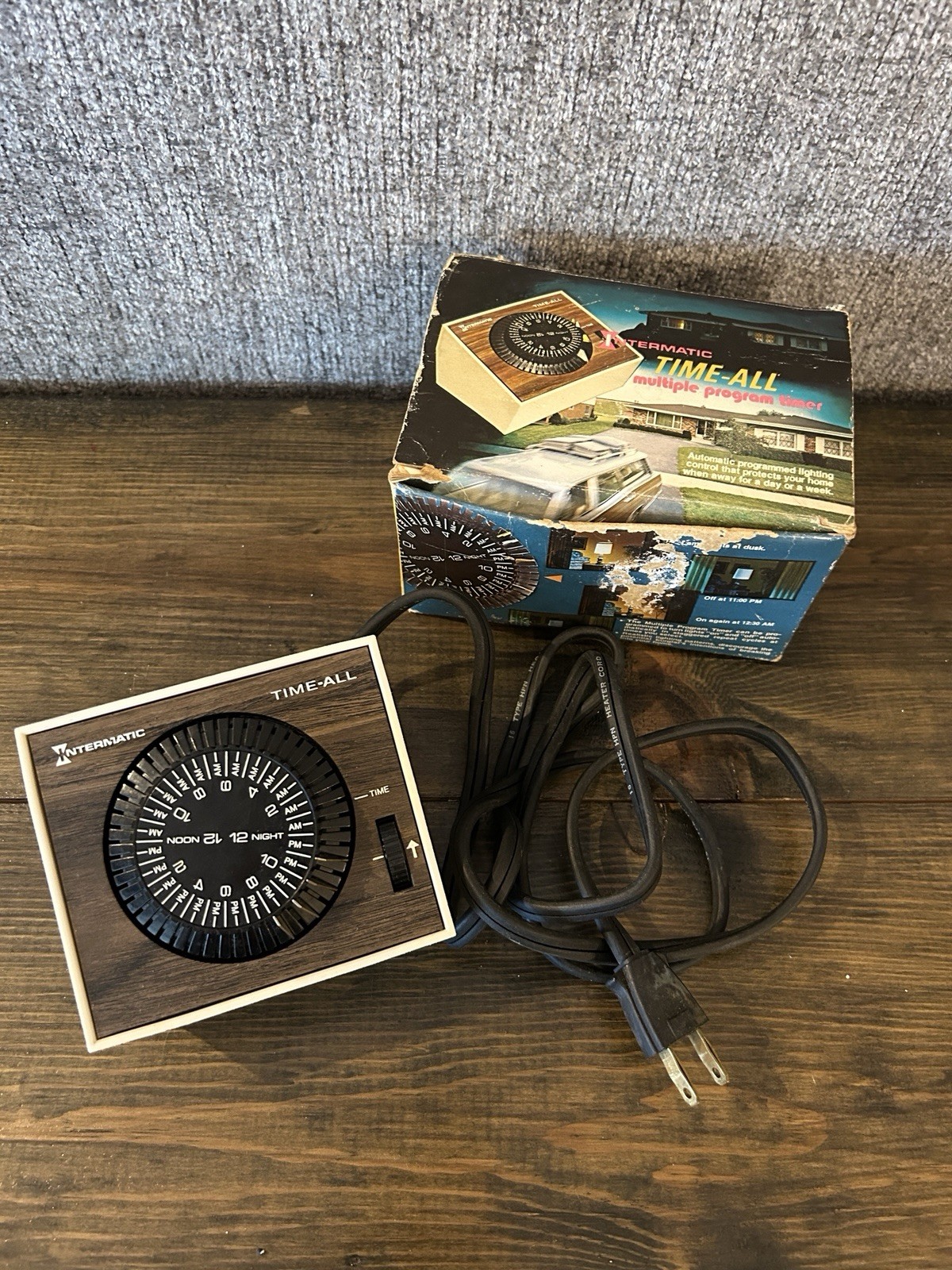 VTG Intermatic Time-All XV EB11 Programming Timer 15 Amp 24 Hours Cycle