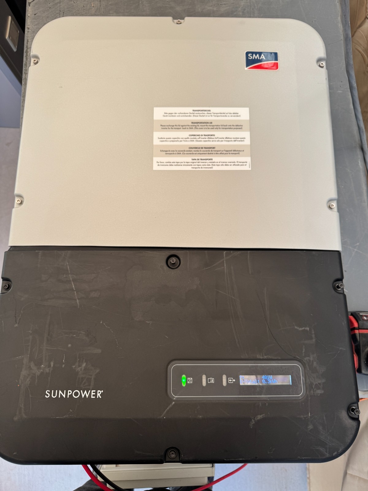 New SMA Sunny Boy SB3.8-1 SP-US-40 3800W Grid Tie Solar Inverter