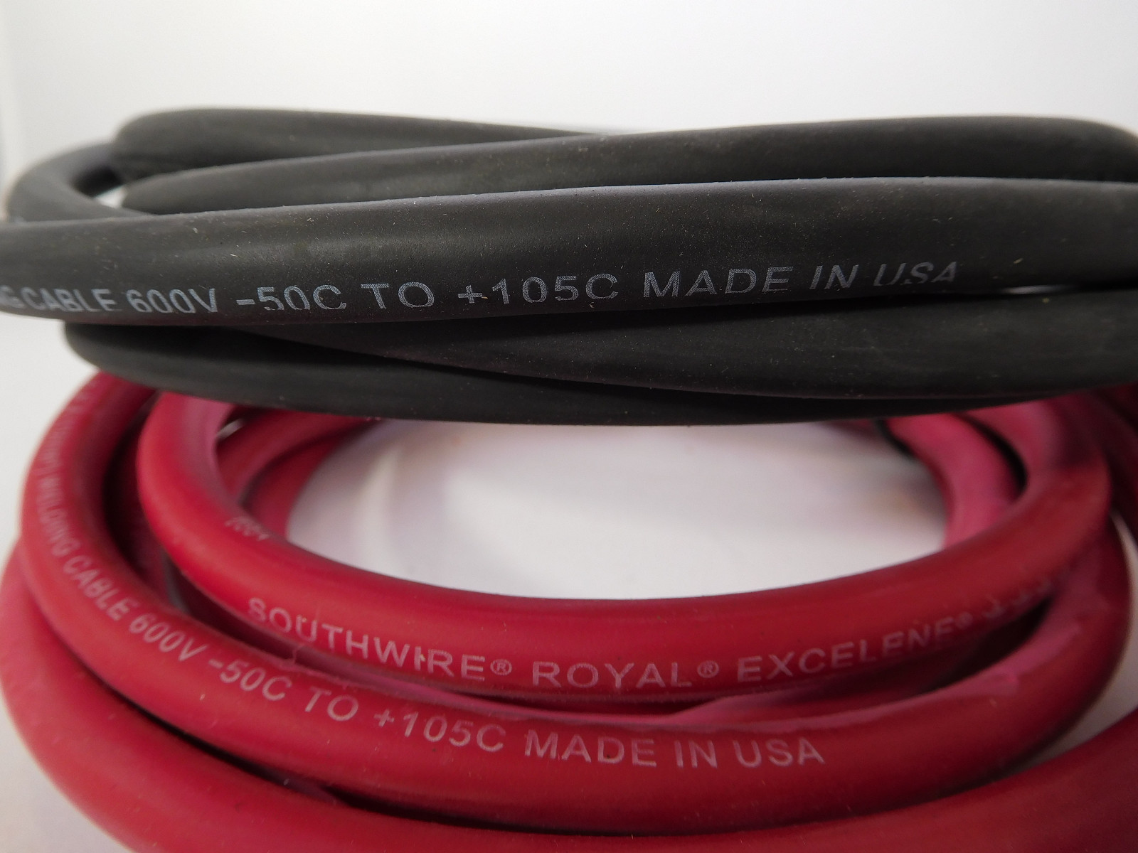 6 AWG GAUGE 100% COPPER BATTERY CABLE SOLAR CABLE WELDING CABLE RED BLACK – USA