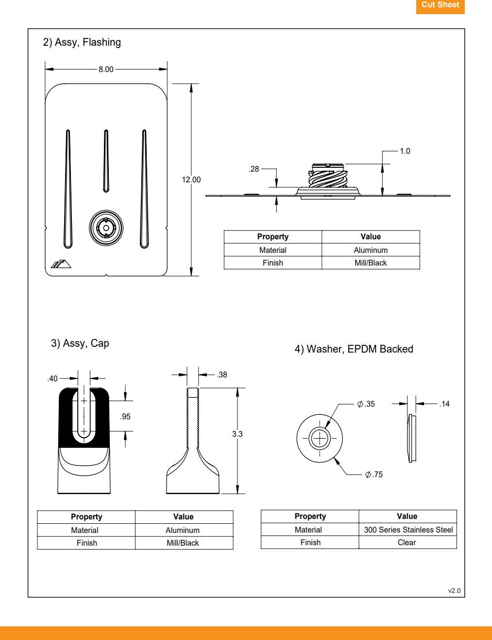 IronRidge FF2-01-M2 or FF2-01-B2 FlashFoot2