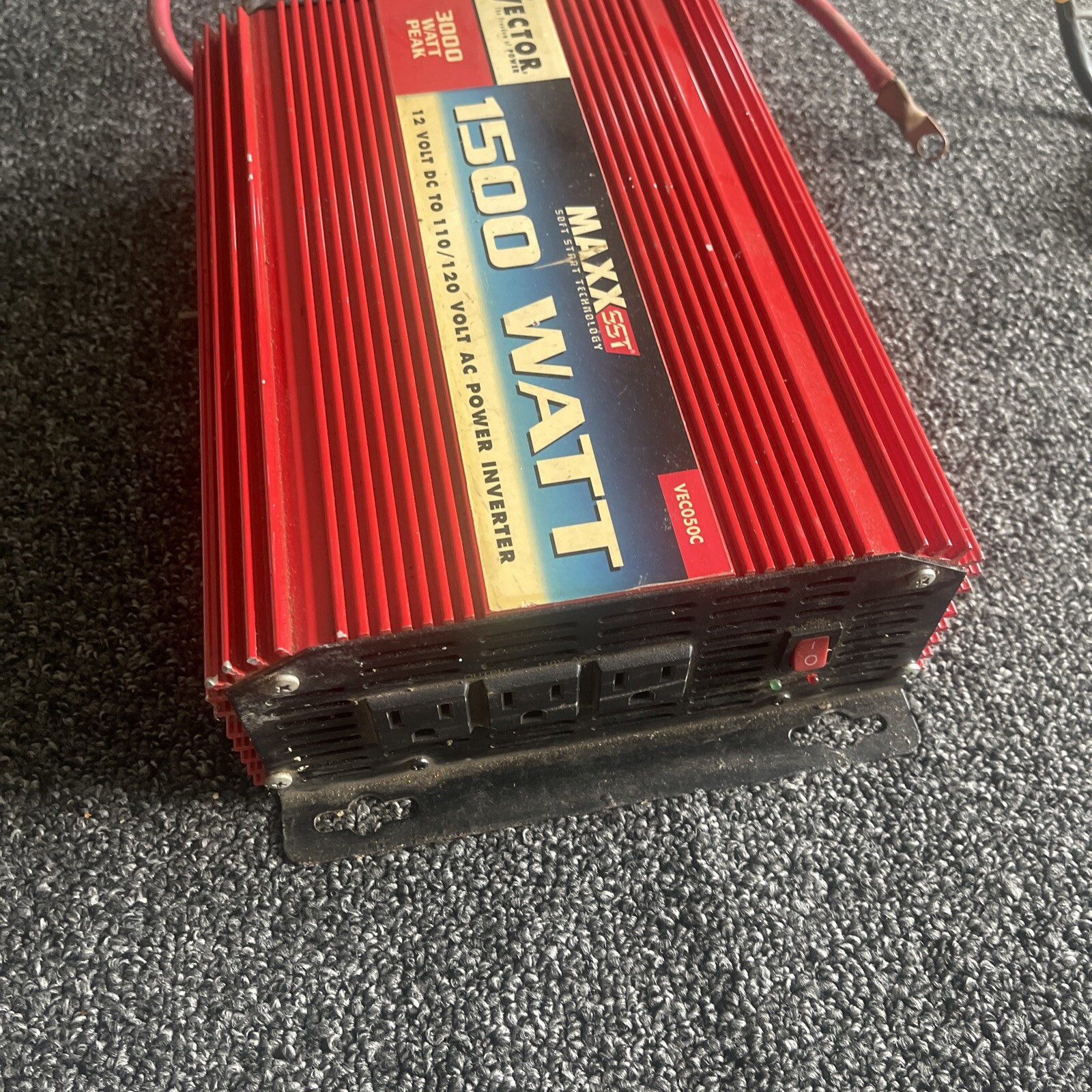 Vector VEC050C 1500 Watt AC Power Inverter Maxx SST Technology Non Working Parts