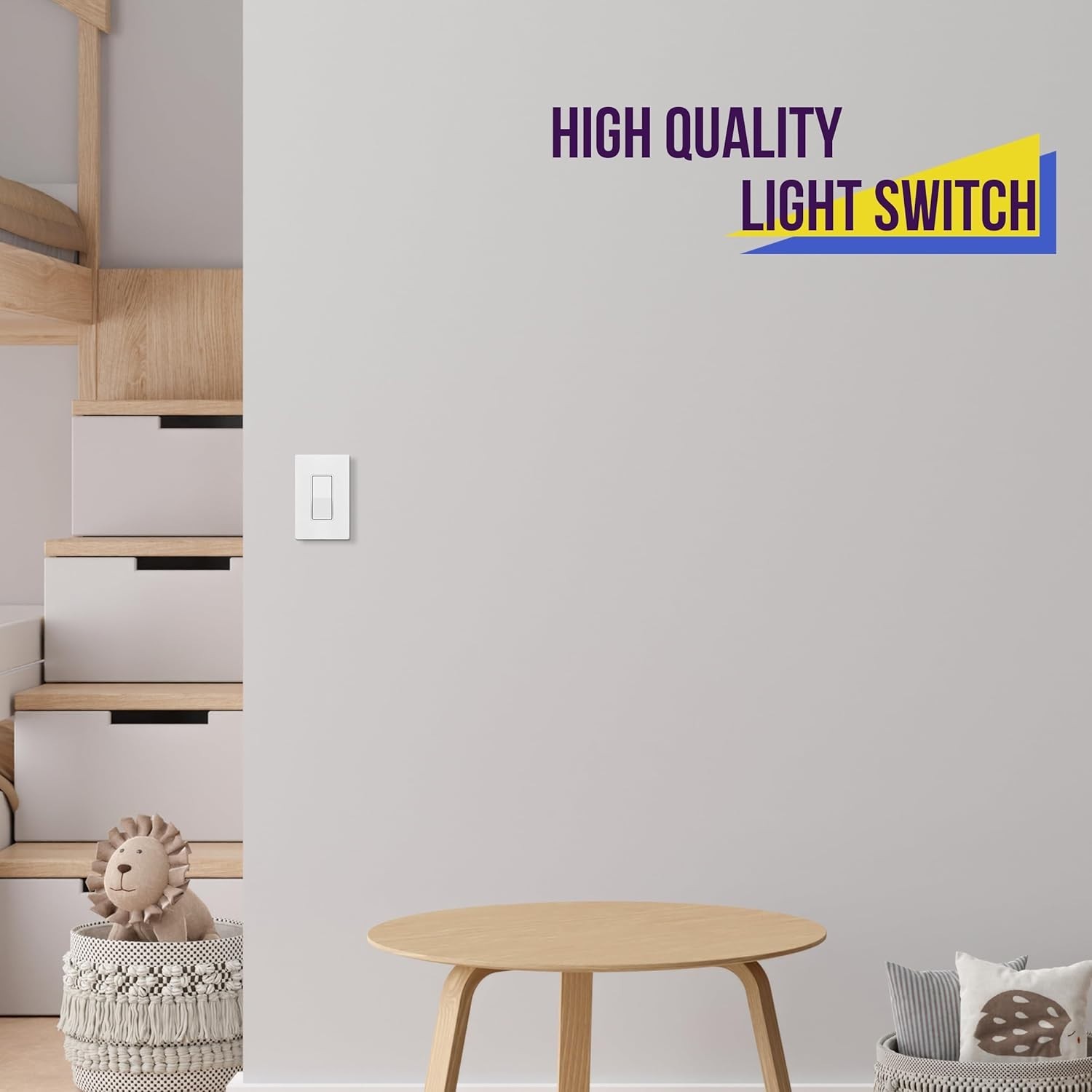 40 Pack of Matte White Paddle Rocker Light Switches – Residential/Commercial Use