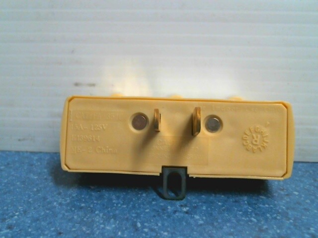Ace Polarized Outlet Adapter, Ivory, 15 Amp, 125 Volts, FREE SHIPPING