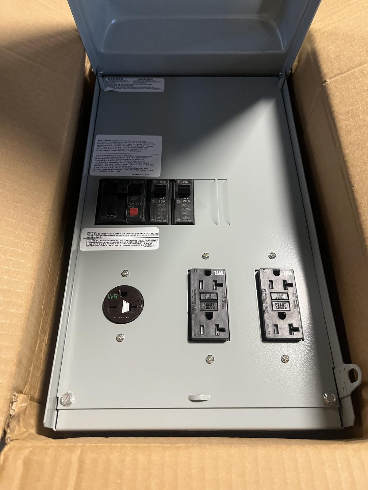 Midwest R038C033 100A Surface Metered 20/20-GFCI/20-GFCI