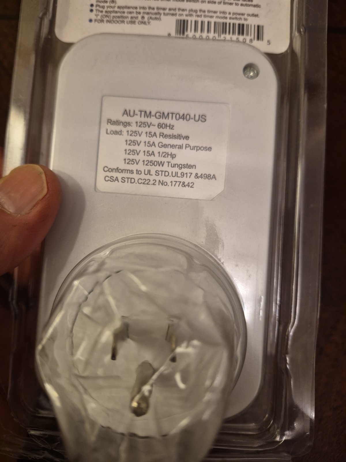 Aurio Lighting 24 Hours Plug In Timer