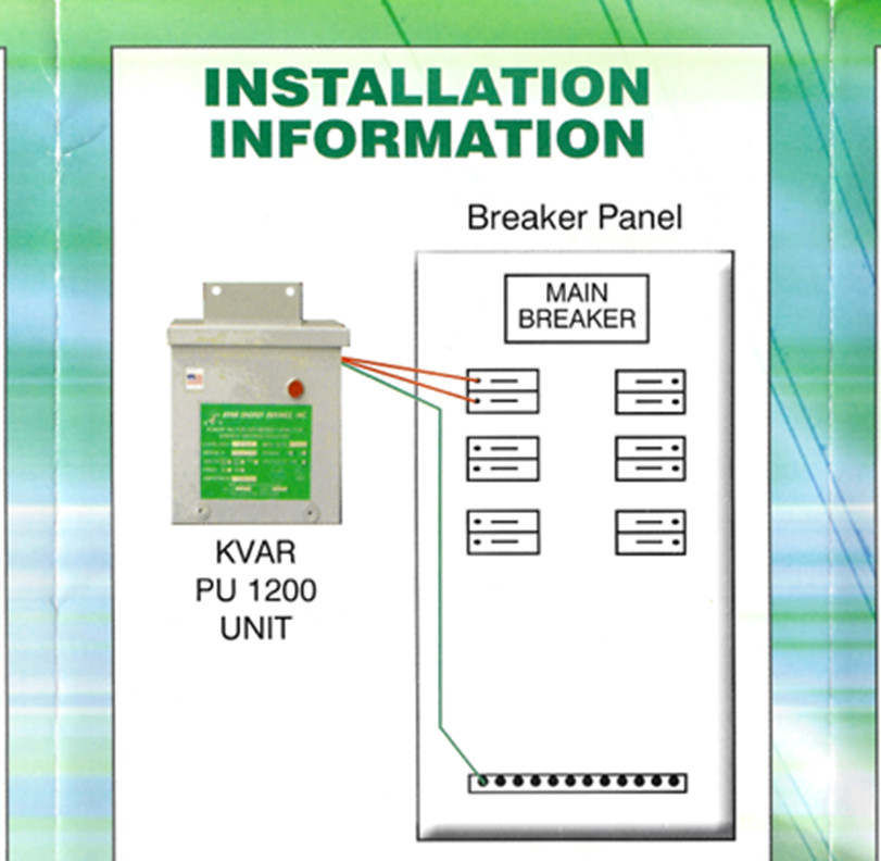 KVAR 1200 200 Amp Electric Energy Saver Home Surge Protector Box NEW
