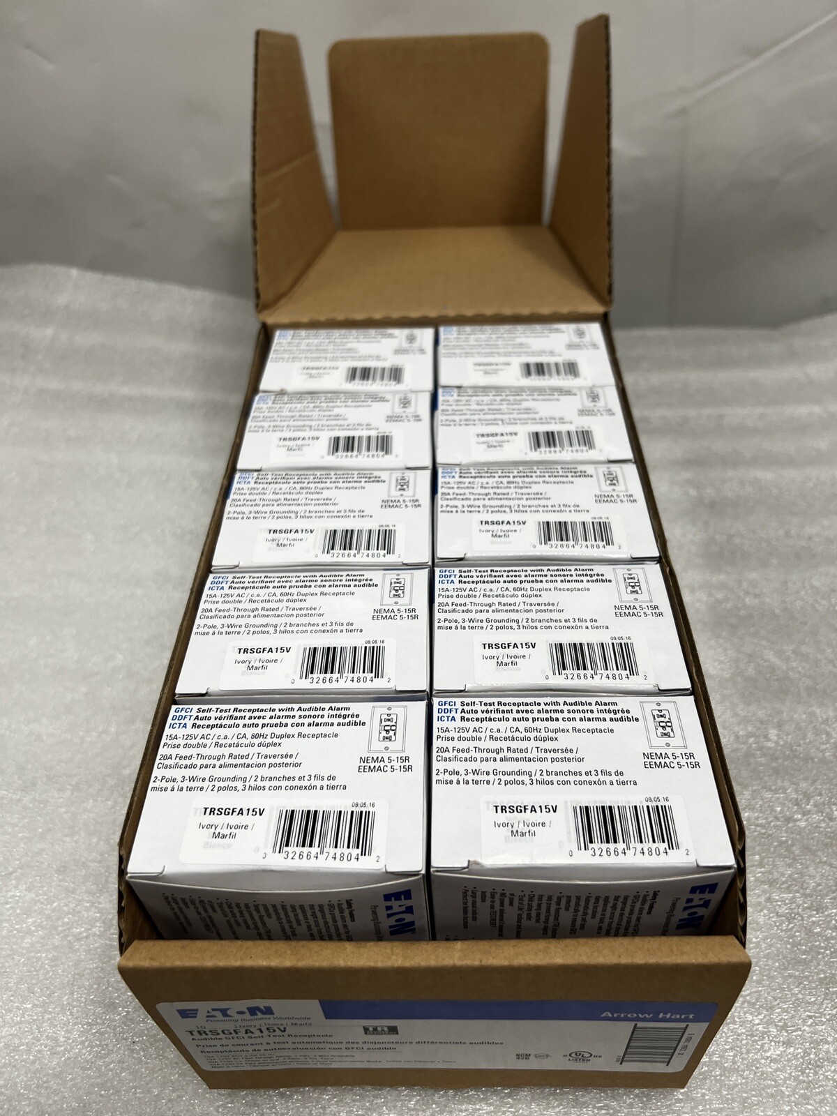 Eaton TRSGFA15V Surge Protection Devices – Box of 10 New in Box!