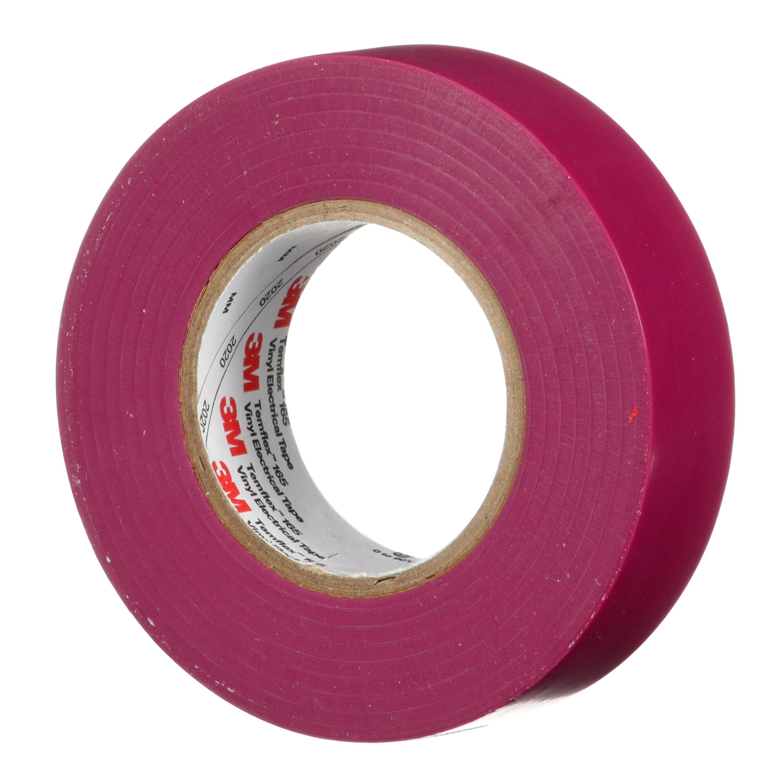 3M Temflex Vinyl Electrical Tape 165, Purple, 3/4 in x 60 ft (19 mm x 18 m)