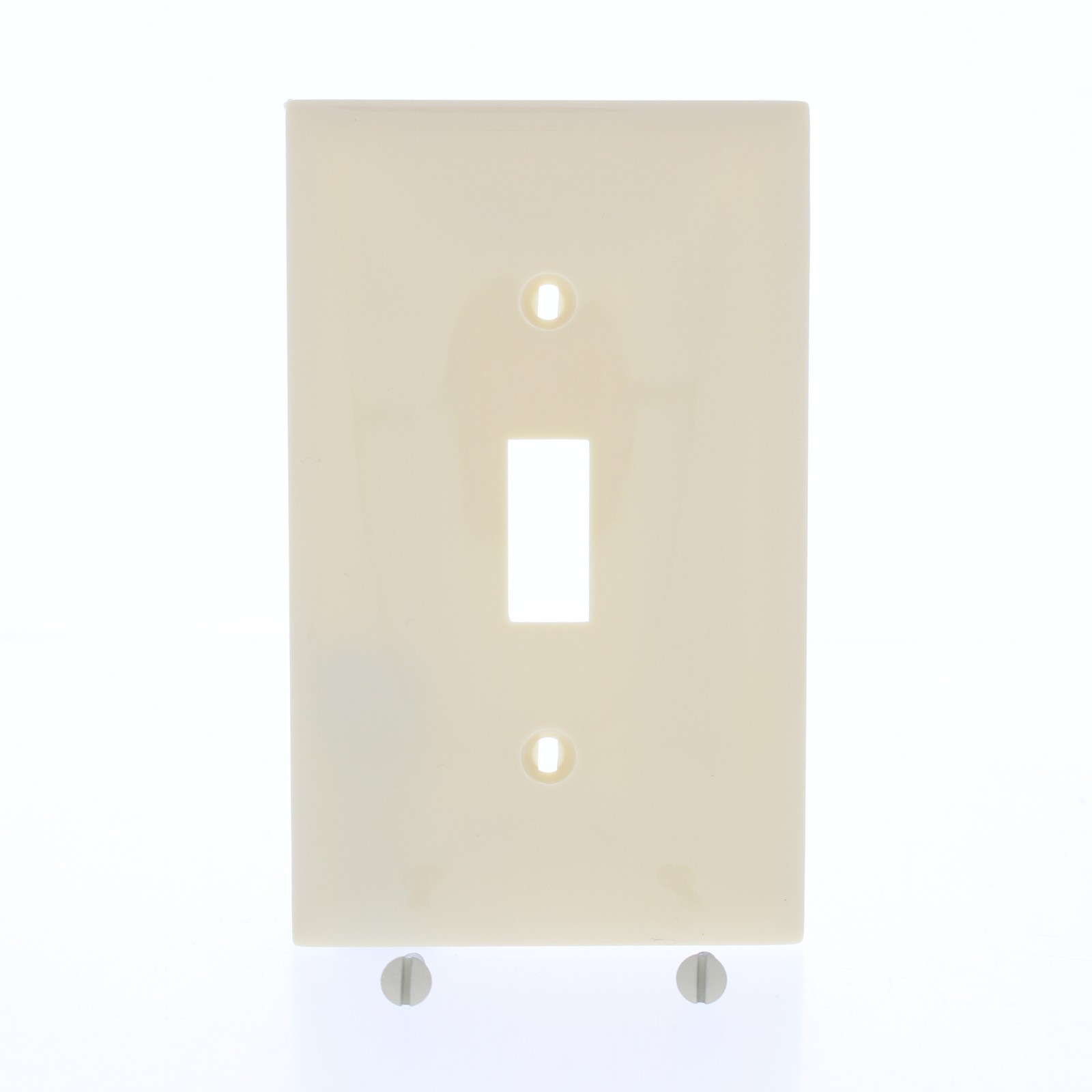 Mulberry 734071 Ivory 1-Gang Thermoplastic Unbreakable Standard Wallplate Cover