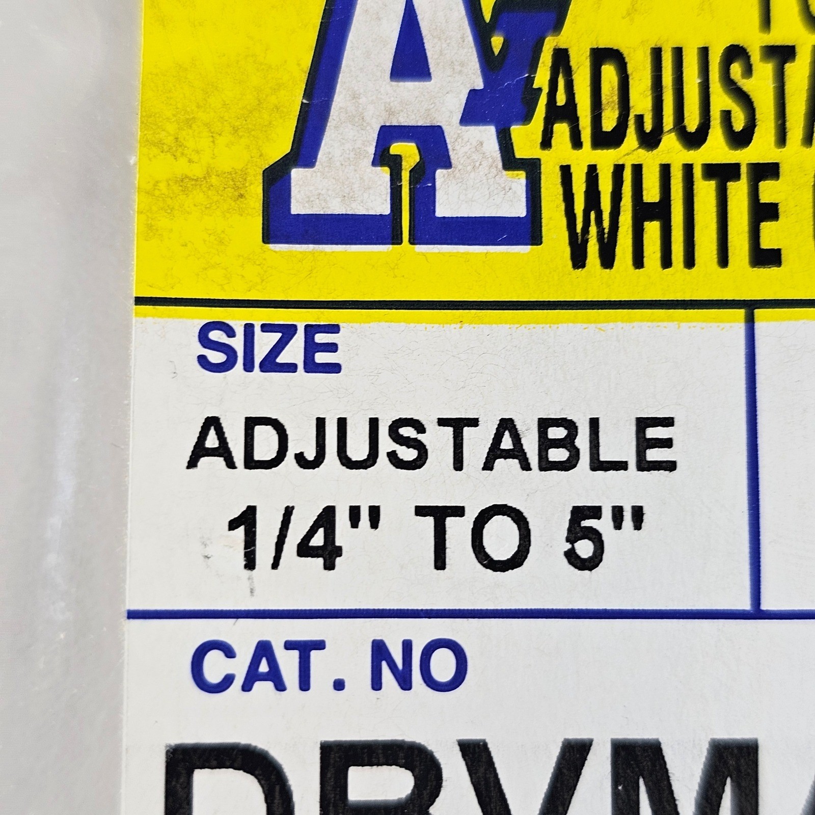 New Arlington DBVMA1W BOX Vertical Extra Duty Stucco Foam Wall Adjustable White
