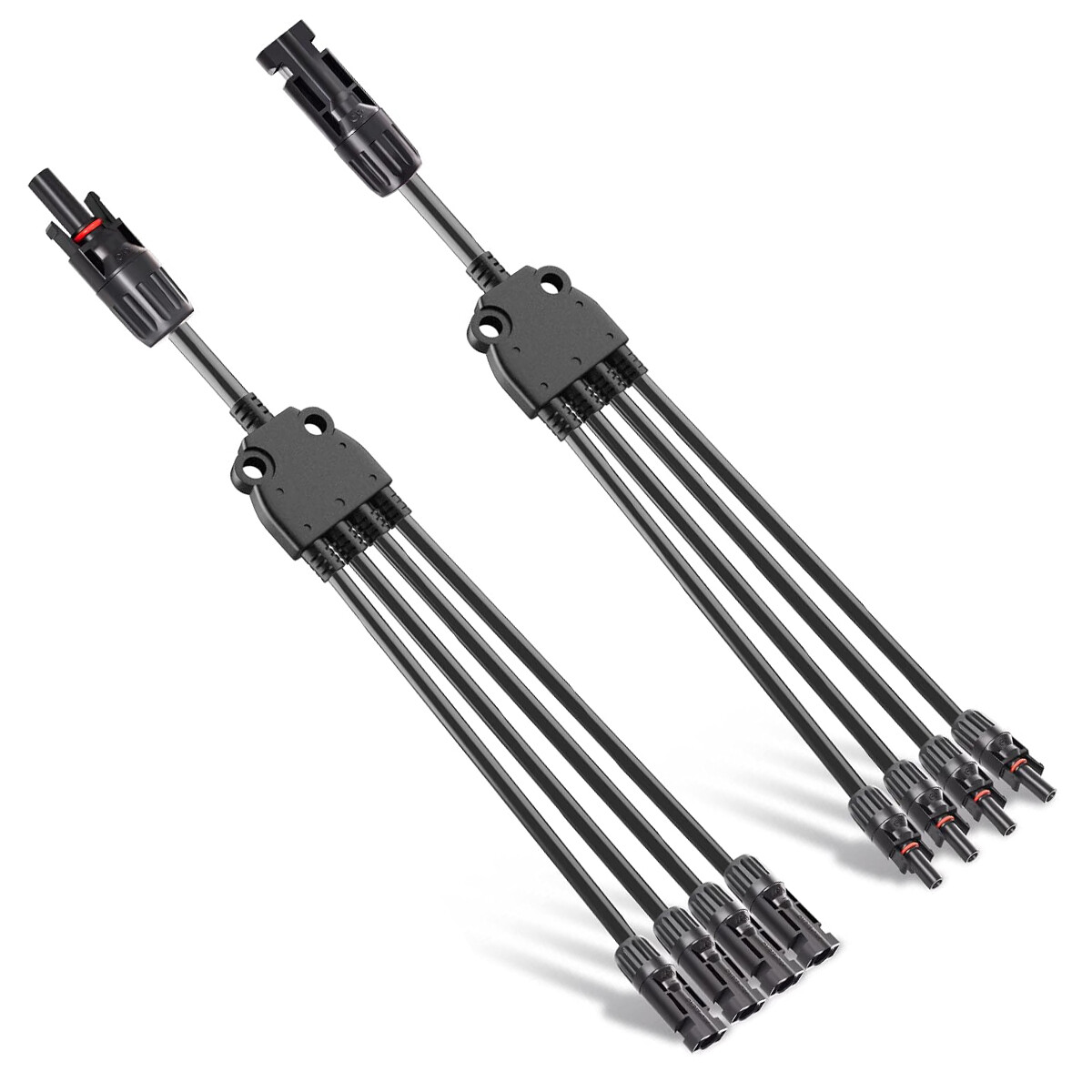 Solar Panel Y Branch Cable Connection Waterproof Adapter Connector Extension