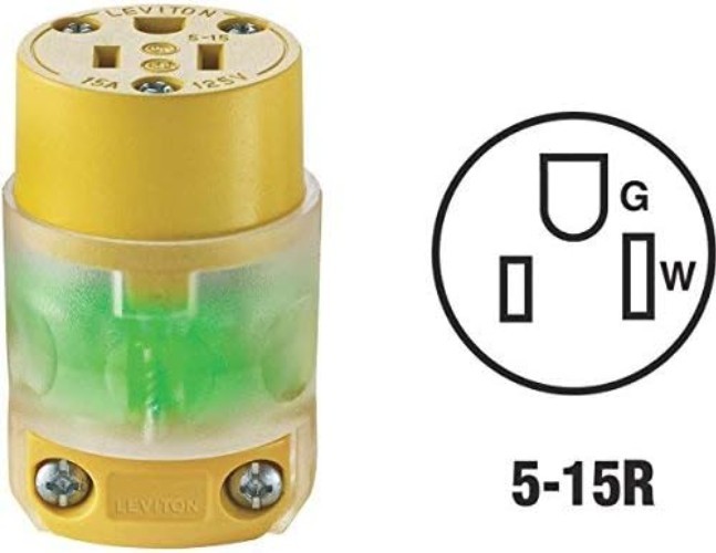 Grounding Lighted Cord End Replacement,