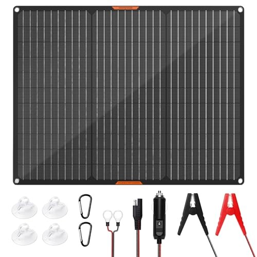 Solar Panel 50W 12V Solar Car Battery Charger Maintainer 50W Solar Panel