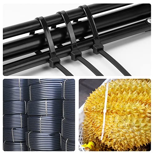 Zip Ties Heavy Duty 100 PACK, 220 LBS Ultra Exclusive Strong 18 inch Black